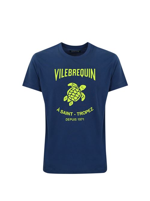 T-shirt A Saint Tropez blu Vilebrequin | VBMTS0007 02658837